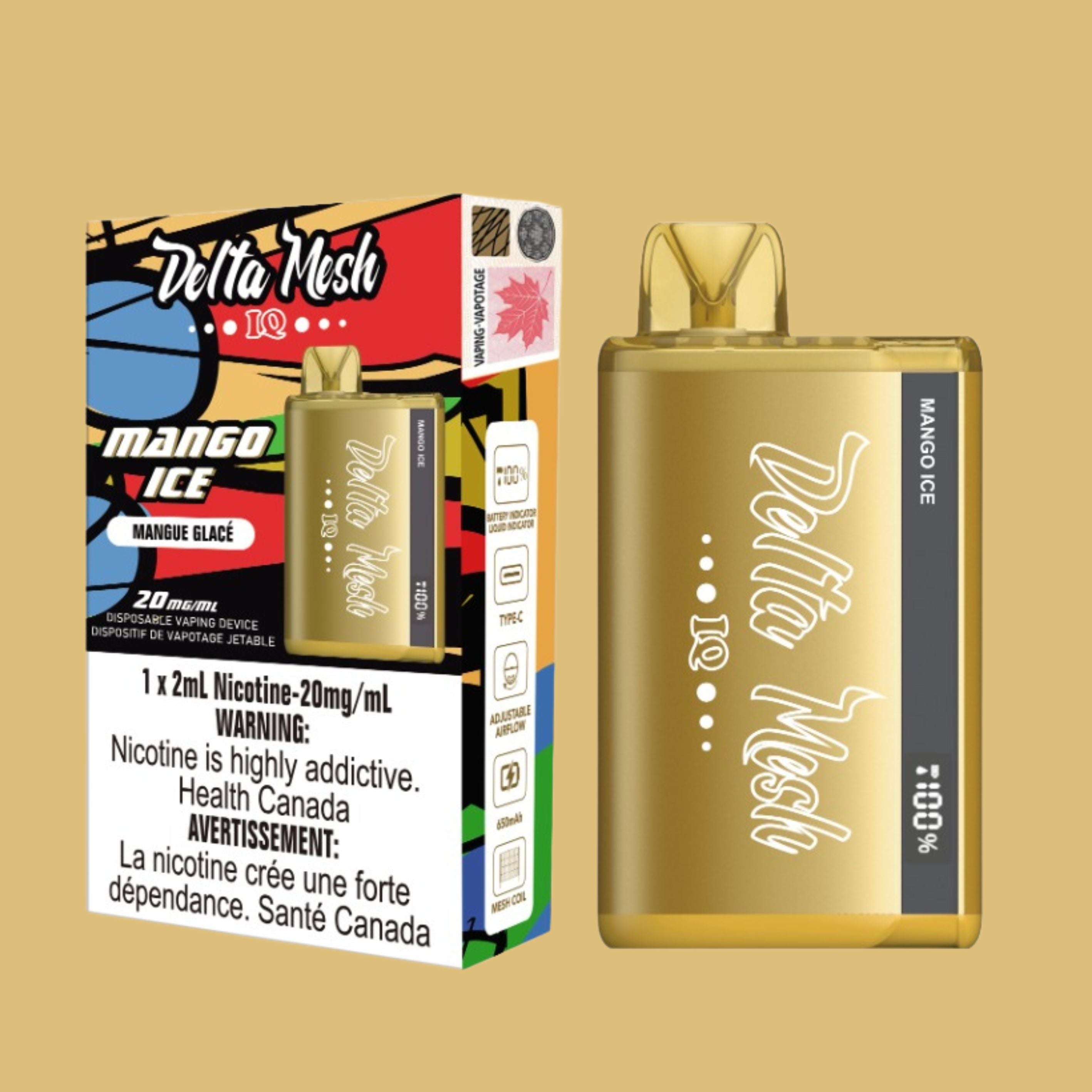 Delta Mesh IQ Disposable Vape